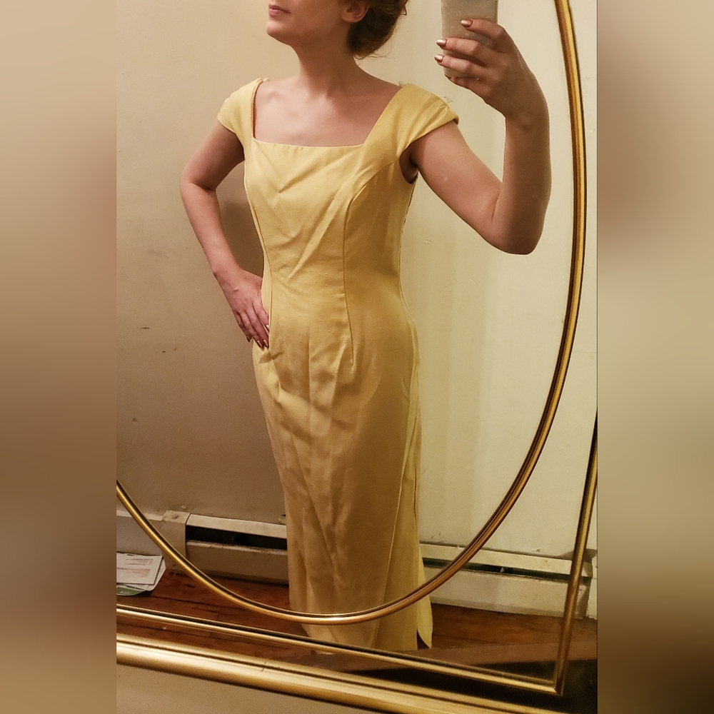 100 % pure silk vintage dress